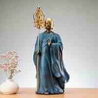 地蔵王菩薩像 銅仏像 工芸品置物 地蔵王菩薩像 銅仏像 工芸品置物